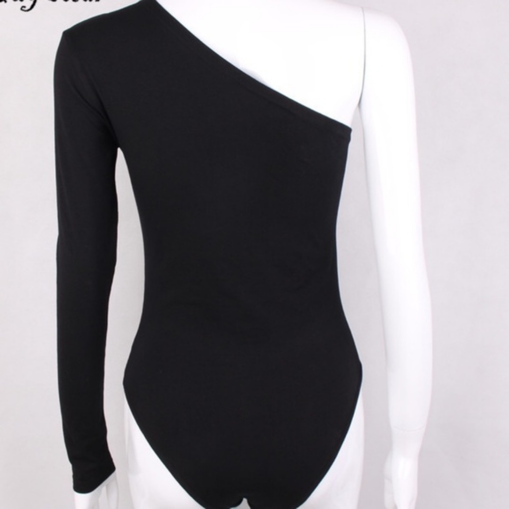 1 Left! The One Shoulder Wonder Body Suit - Picture 5 of 8